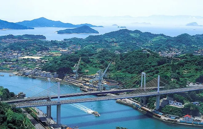 本州側玄関口『しまなみ海道』のある尾道市。