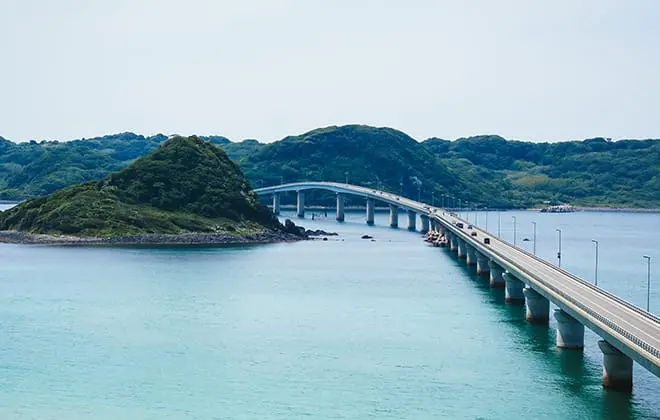 本州最西端にある山口県。